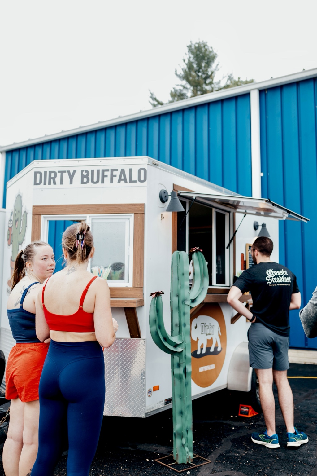 Guests enjoying Dirty Buffalo Soda at an event